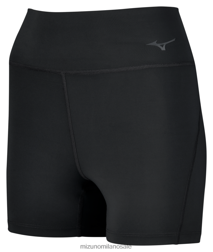 sfida 4" stretto Mizuno donne 22L8T82712 abbigliamento nero(9090)