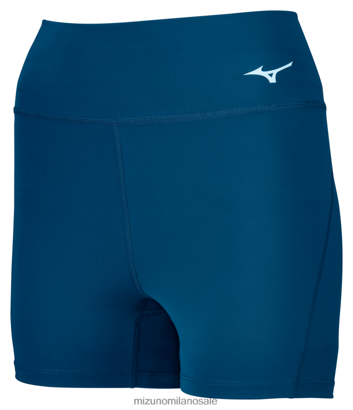 sfida 4" stretto Mizuno donne 22L8T82715 abbigliamento poseidone(5u5u)