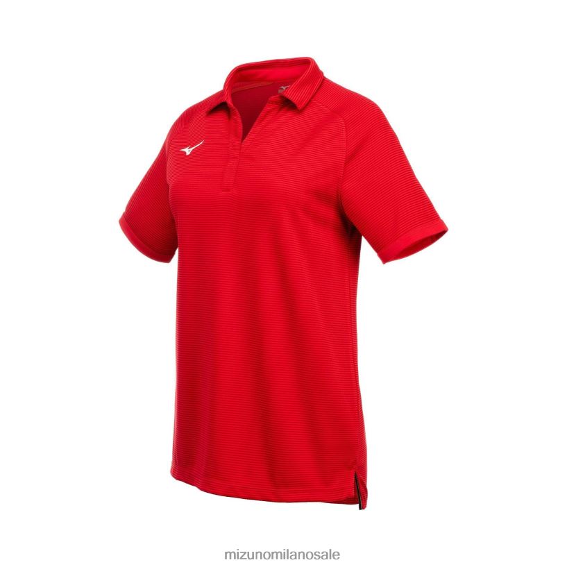 polo scout Mizuno donne 22L8T82777 abbigliamento rosso(1010)