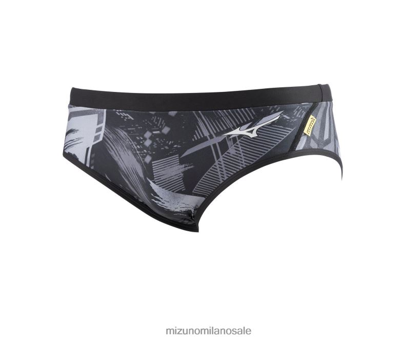 exer breve costume da bagno Mizuno uomini 22L8T82645 abbigliamento grigio(9191)