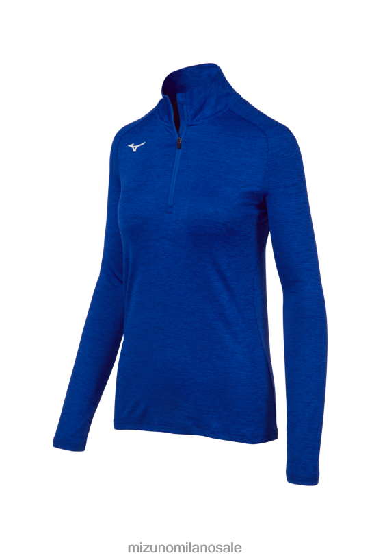 alfa 1/2 zip Mizuno donne 22L8T82059 abbigliamento reale(5252)