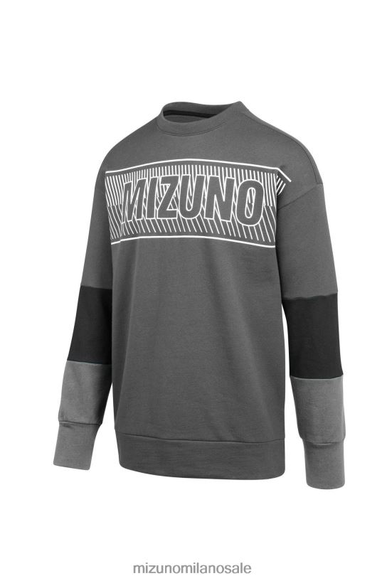 felpa mz1 tokyo Mizuno donne 22L8T82055 abbigliamento quietshade-nero(9i90)