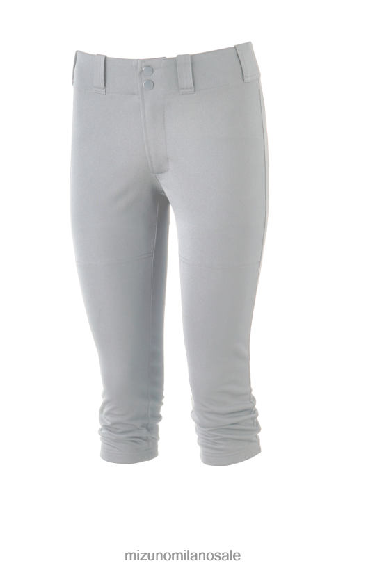 prospettiva pantalone da softball Mizuno ragazza 22L8T81941 abbigliamento grigio(9191)