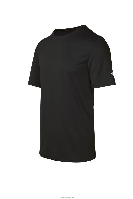 tee Mizuno gioventù 22L8T81502 abbigliamento nero(9090)