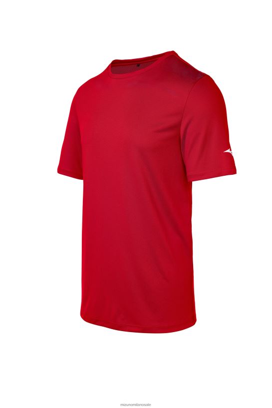 tee Mizuno gioventù 22L8T81503 abbigliamento rosso(1010)