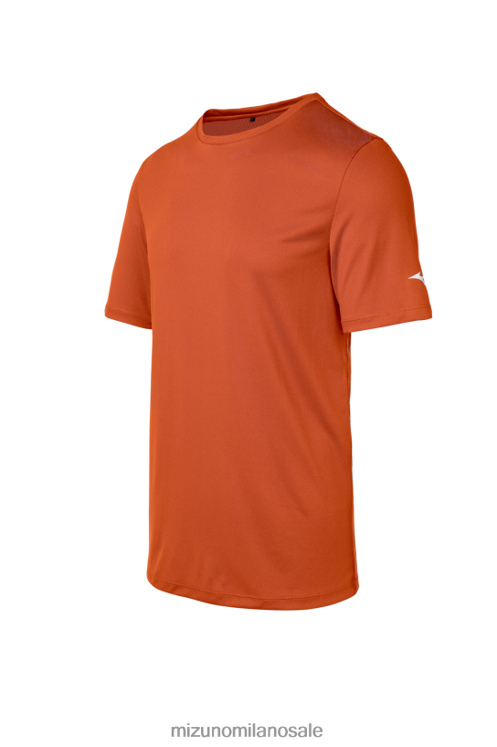 tee Mizuno unisex 22L8T81580 abbigliamento arancione(2020)