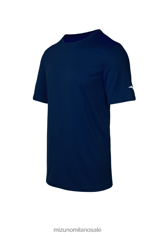 tee Mizuno unisex 22L8T81583 abbigliamento marina(5151)